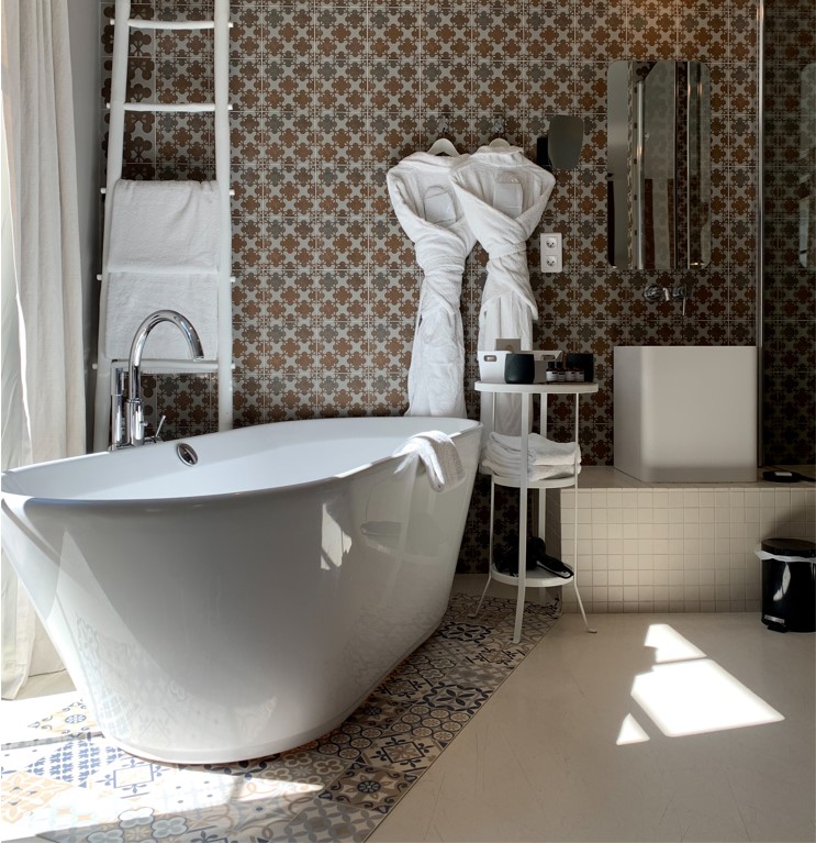 Chambre Supérieure avec jacuzzi privatif Hôtel Pont-Levis Carcassonne