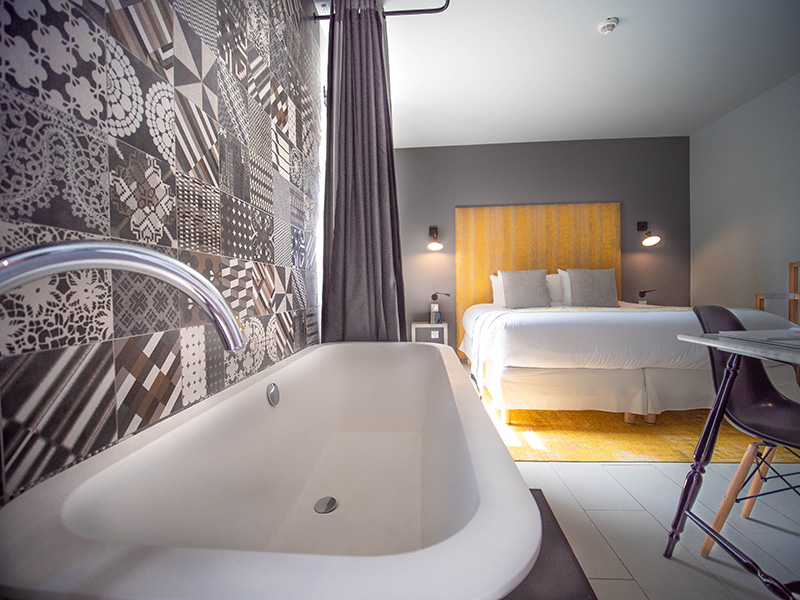Chambre Premium Hôtel Pont-Levis Carcassonne