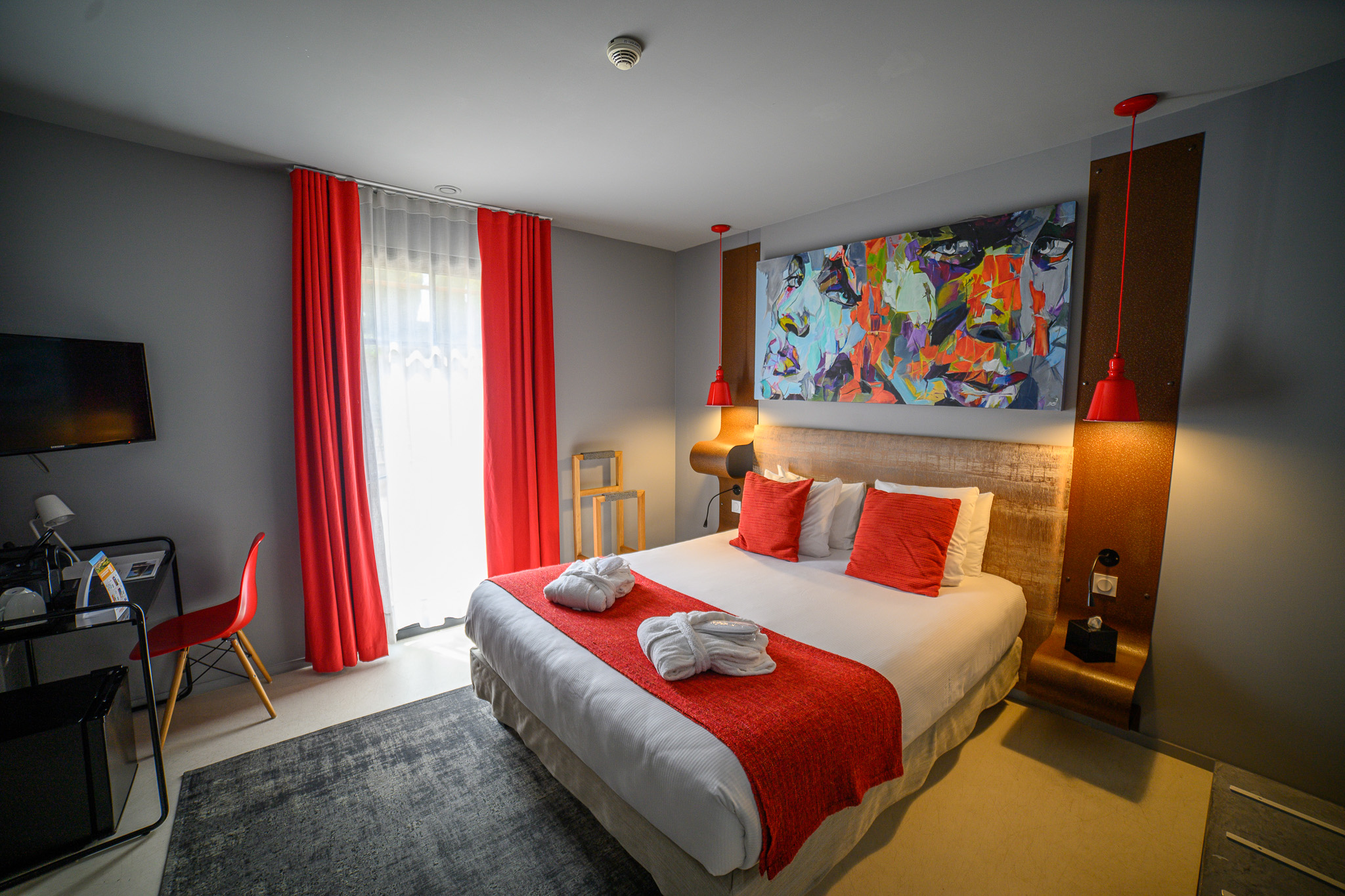 Chambre Premium Hôtel Pont-Levis Carcassonne